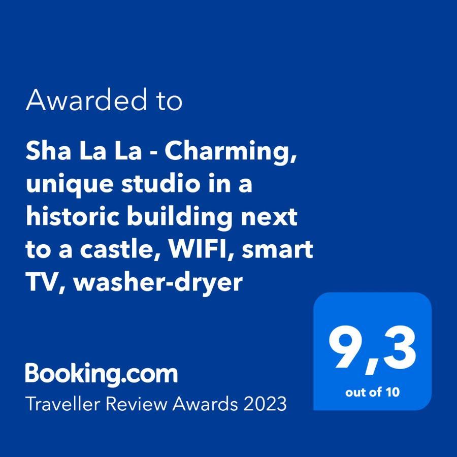 Sha La La - Charming, Unique Studio In A Historic Building Next To A Castle, Wifi, Smart Tv, Washer-Dryer Bakar Bagian luar foto